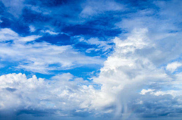 Beautiful Art Print featuring the photograph Cloudscape 1 by Leigh Anne Meeks