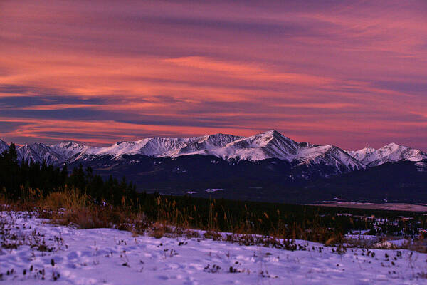 Colorado Art Print featuring the photograph Color of Dawn by Jeremy Rhoades