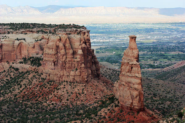 Colorado National Monument Art Print featuring the photograph Colorado National Monument 4 by Mary Bedy