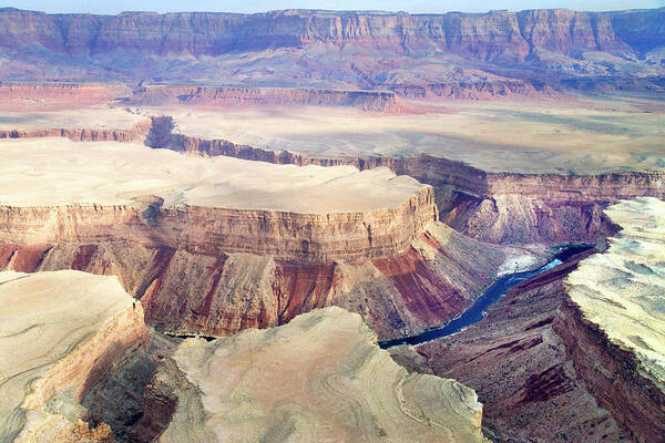 Tranquility Art Print featuring the photograph Colorado River & Grand Canyon by Gail Shotlander