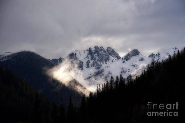 Colorado Art Print featuring the photograph Colorado Rocky Mountains from Highway 550 by Ron Chilston