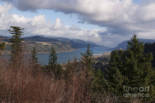 Columbia River Gorge Art Print featuring the photograph Columbia Gorge by Belinda Greb