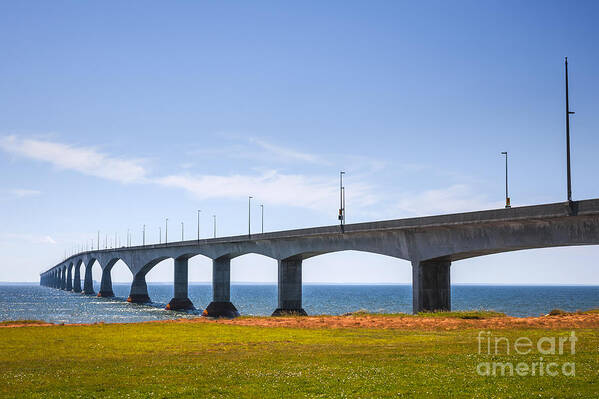 Bridge Art Print featuring the photograph Confederation Bridge by Elena Elisseeva