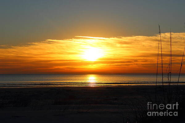 Sunrise Art Print featuring the photograph Cumberland Sunrise by Andre Turner