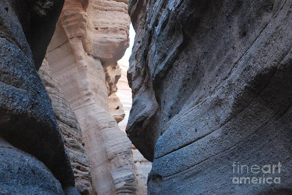 Tent Rocks Art Print featuring the photograph Curves by William Wyckoff