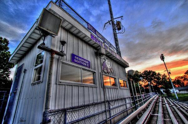 Football Art Print featuring the photograph Dawg House by David Zarecor