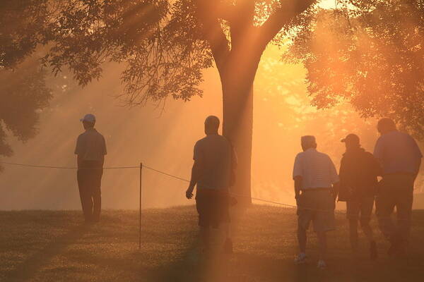 Golf Art Print featuring the photograph Dawn at the PGA by Kate Purdy