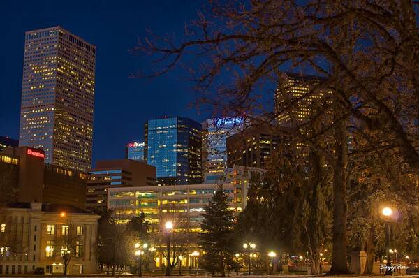 Denver Art Print featuring the photograph Denver Downtown by Sanjoy Basu