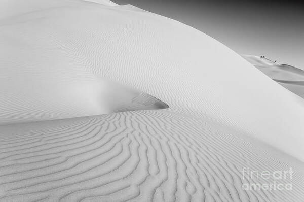 Dunes Art Print featuring the photograph Desert Dunes by Jennifer Magallon