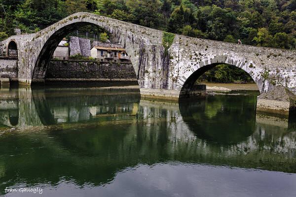 Devil's Bridge Art Print featuring the photograph Devils Bridge by Fran Gallogly