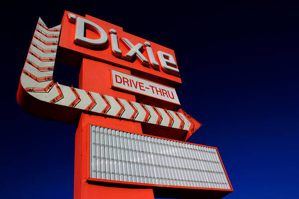 Kelly Hazel Art Print featuring the photograph Dixie Drive Thru by Kelly Hazel