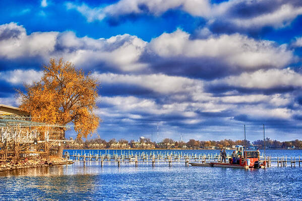  Art Print featuring the photograph Dock Workers by Ian Van Schepen