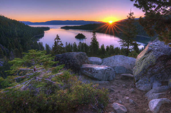  Art Print featuring the photograph Emerald Bay by Sean Foster