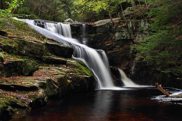 Waterfalls Art Print featuring the photograph Enders Four by Mike Farslow