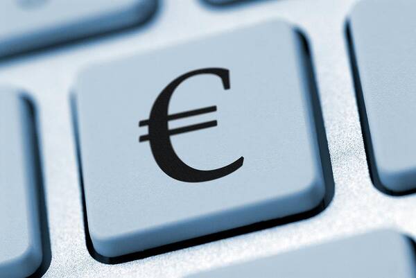 Banking Art Print featuring the photograph Euro Symbol On A Keyboard by Bildagentur-online/ohde/science Photo Library