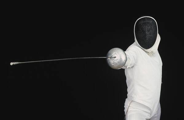 Fence Art Print featuring the photograph Fencer by Bilderbuch