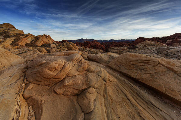 Nevada Art Print featuring the photograph Fire Canyon, Valley of Fire by Rick Berk