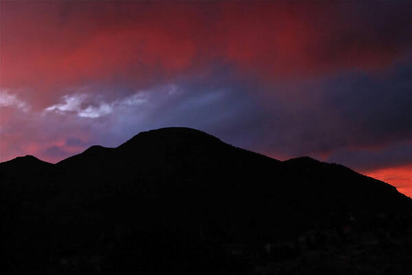 Volcanic Sky Art Print featuring the photograph Volcanic Sky by Kandy Hurley