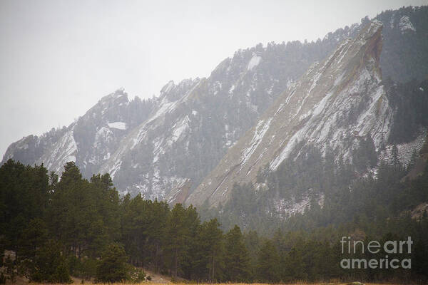 Flatirons Art Print featuring the photograph Flatiron by James BO Insogna