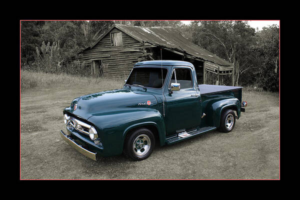 Ford Art Print featuring the photograph Ford F100 by Keith Hawley