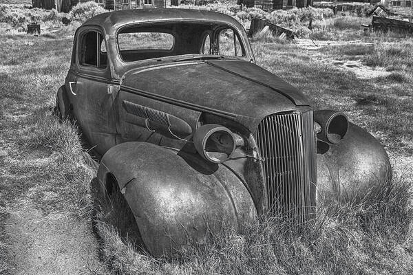 Auto Art Print featuring the photograph Forgotten Legacy by Jon Glaser