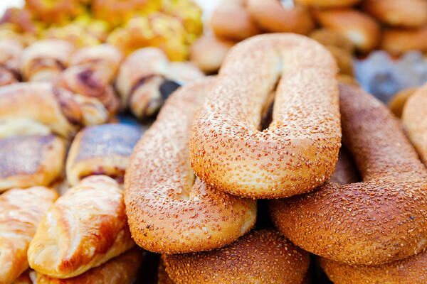 Bread Art Print featuring the photograph Fresh bread by Alexey Stiop