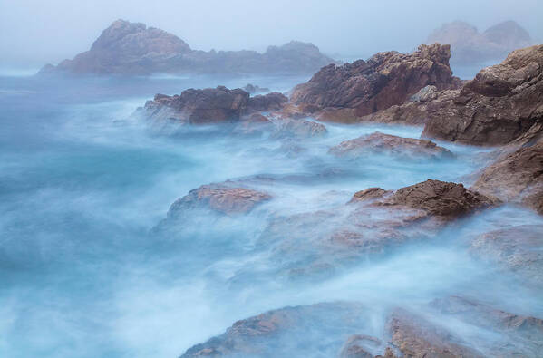 American Landscapes Art Print featuring the photograph Furious Sea by Jonathan Nguyen