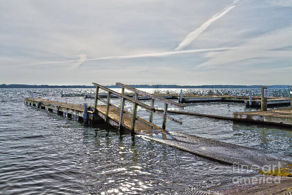 Water Art Print featuring the photograph Geneva Boat Launch by William Norton