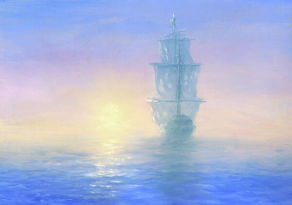 Ghost Ship Art Print By Pobytov Ghost Ship Art Print By Pobytov