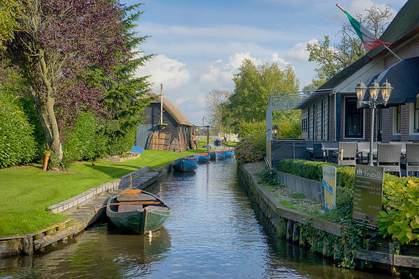 Holland Art Print featuring the photograph Giethoorn by Uri Baruch