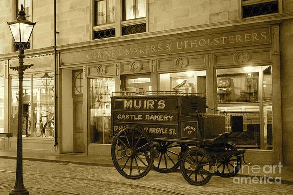 Glasgow Art Print featuring the photograph Glasgow Street by David Grant