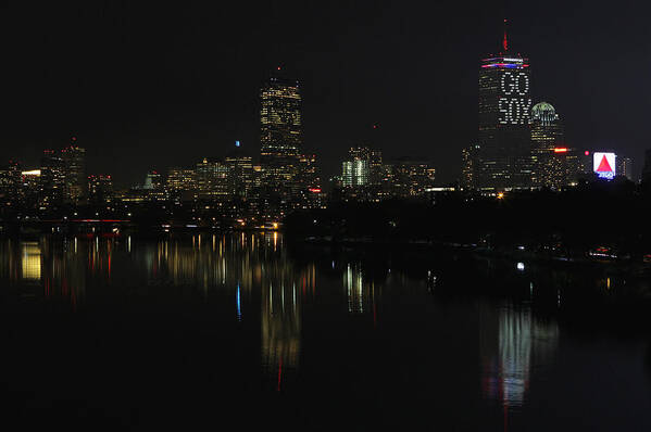 Boston Art Print featuring the photograph Go Sox by Juergen Roth