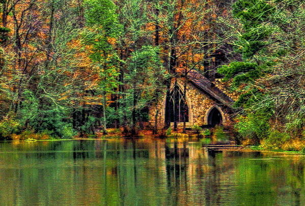 Callaway Gardens Art Print featuring the photograph Going to the Chapel by Dave Bosse