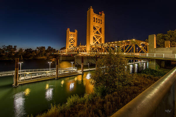 Sacramento Art Print featuring the photograph Golden Towers by Everet Regal