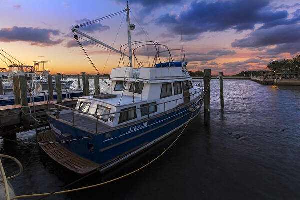 Boats Art Print featuring the photograph Good Fishing by Debra and Dave Vanderlaan