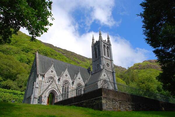 Kylemore Art Print featuring the photograph Gothic Church by Norma Brock