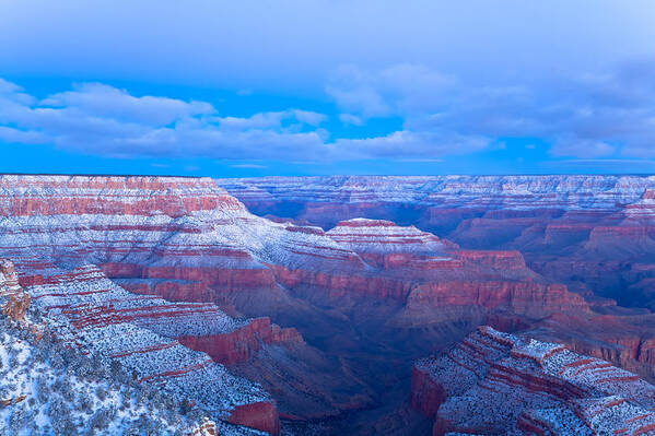 Landscape Art Print featuring the photograph Grand Canyon at Dawn by Jonathan Nguyen