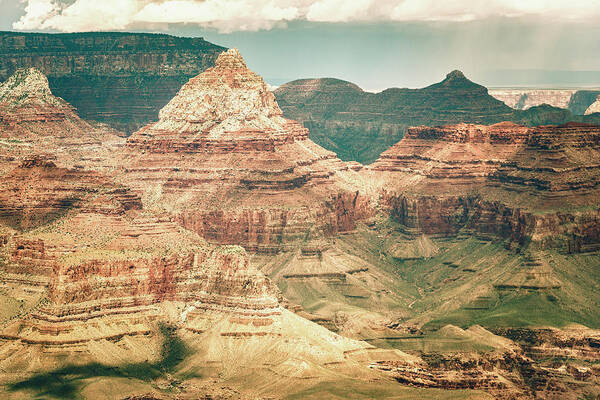 Scenics Art Print featuring the photograph Grand Canyon National Park With by Franckreporter