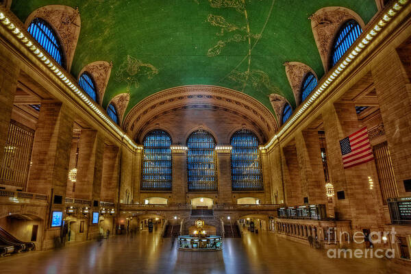 Grand Central Station Art Print featuring the photograph Grand Central Station by Susan Candelario