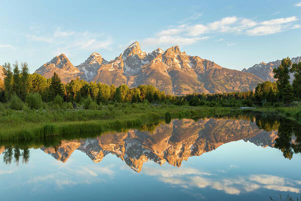 Tranquility Art Print featuring the photograph Grand Teton National Park, Wyoming, Usa by Peter Adams