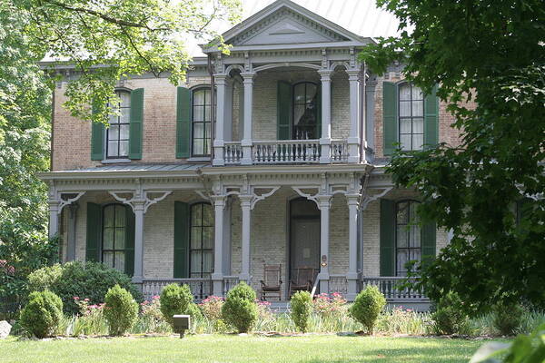 Nashville Art Print featuring the photograph Grassmere Historic Home by Valerie Collins