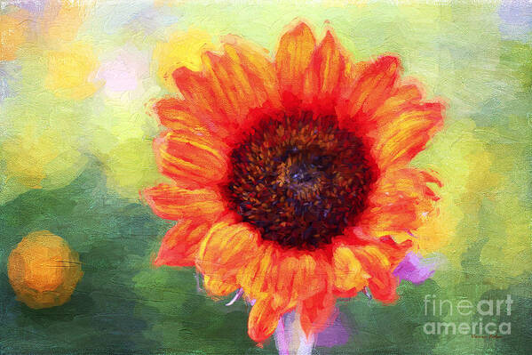 Painterly Art Print featuring the photograph Happy Colors by Darren Fisher