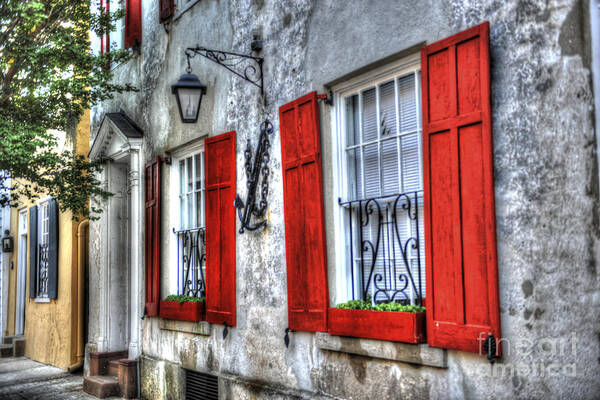 Historic Art Print featuring the photograph Historic Charleston Pirates House by Dale Powell