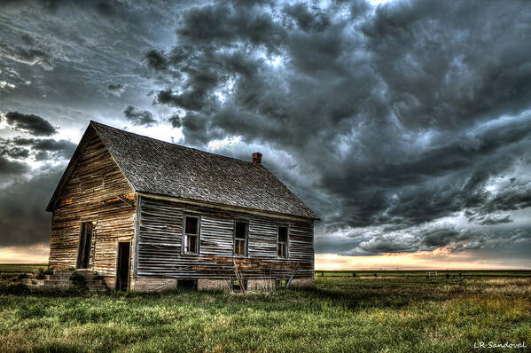Storm Art Print featuring the photograph Historic Presence by Lena Sandoval-Stockley