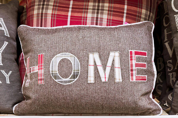 Chic Art Print featuring the photograph Home cushion by Tom Gowanlock