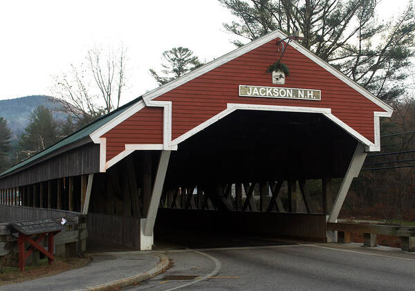 Kancamagus Hwy Art Print featuring the photograph Honeymoon Bridge by Mary Capriole