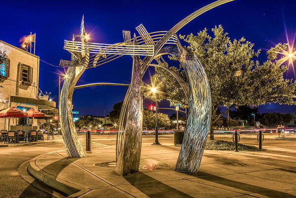 5-points Art Print featuring the photograph Hootie and the Blowfish by Traveler's Pics