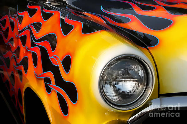 Hot Rod Art Print featuring the photograph Hot Rod by Jayne Carney