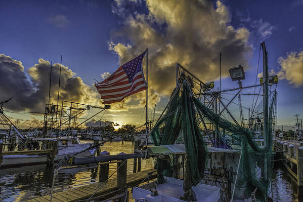 Usa Art Print featuring the photograph I Pledge Allegiance... by Brian Wright