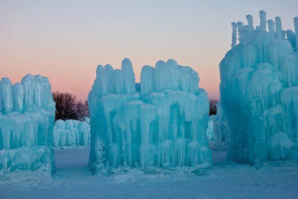 Ice Art Print featuring the photograph Ice World by Christie Kowalski